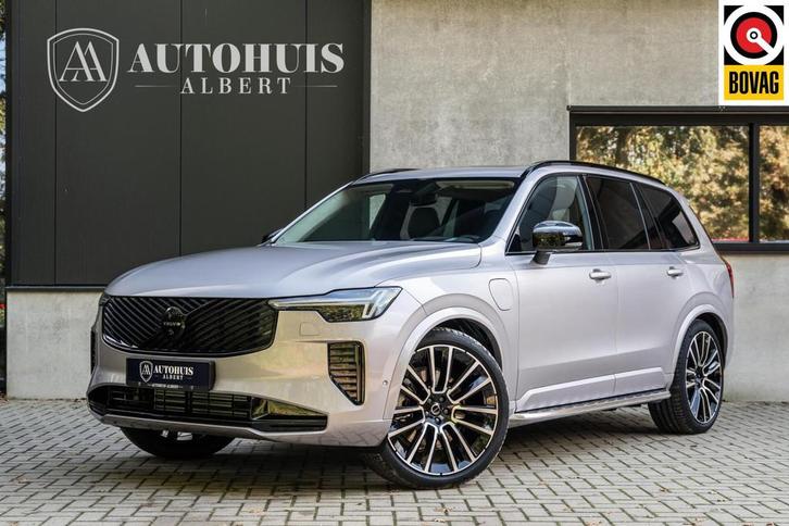 Volvo XC90 2.0 T8 AWD Ultra Dark B&W Massage 22' Luchtvering, Auto's, Volvo, Bedrijf, Te koop, XC90, 360° camera, 4x4, ABS, Achteruitrijcamera