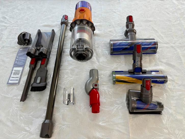 ZGAN Dyson V12 Detect Slim Absolute - Steelstofzuiger, Witgoed en Apparatuur, Stofzuigers, Zo goed als nieuw, Stofzuiger, Minder dan 1200 watt