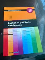 Zoeken in juridische databanken, Verzenden, Zo goed als nieuw