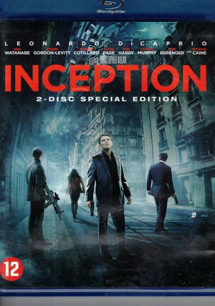 Inception - Christopher Nolan ( 2 Disc Special Edition ), Cd's en Dvd's, Blu-ray, Zo goed als nieuw, Thrillers en Misdaad, Ophalen of Verzenden