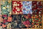 8 fat quarters vintage quilt katoen, Overige kleuren, Nieuw, Ophalen of Verzenden, 30 tot 120 cm
