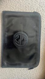 Zwarte gucci clutch, Sieraden, Tassen en Uiterlijk, Tassen | Damestassen, Verzenden, Gebruikt, Zwart, Avondtasje
