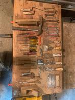 Oud gereedschap o.a. houten blokschaaf(46 stuks ), Ophalen of Verzenden, Gebruikt