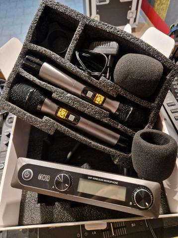 Tonor TW-820 Draadloze Microfoonset - Zo Goed Als Nieuw! beschikbaar voor biedingen
