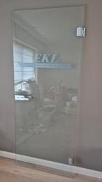 Glazen Binnendeur, Doe-het-zelf en Verbouw, Deuren en Horren, Ophalen, Gebruikt, 80 tot 100 cm, Binnendeur