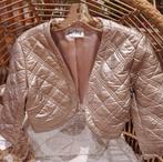 Ribkoff pittige doorgestikte bolero goudkleurig 3/4 mouwen M, Maat 38/40 (M), Overige kleuren, Verzenden, Joseph Ribkoff