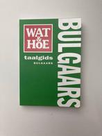Wat & Hoe - Bulgaars Taalgids, Boeken, Ophalen, Zo goed als nieuw, Non-fictie