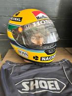 Pracht Shoei Senna replica helm, Motoren, Kleding | Motorhelmen, L, Shoei, Nieuw zonder kaartje, Integraalhelm