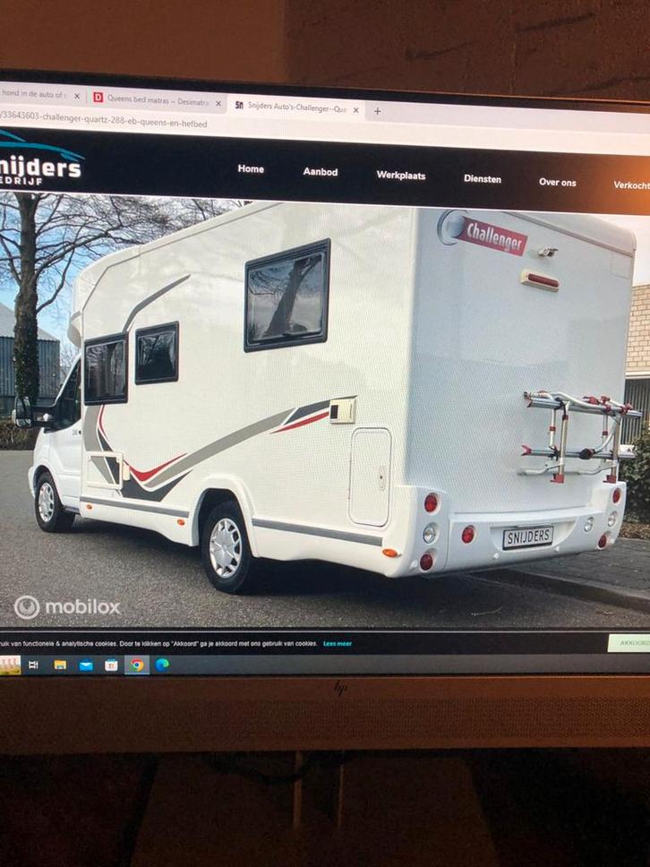Ford challenger 288eb half intregaal.bj 2017., Caravans en Kamperen, Campers, Particulier, tot en met 4, Half-integraal, Ford