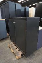 Zwarte ahrend archiefkast dossierkast, ladekast roldeurkast, Gebruikt, 100 tot 150 cm, 100 tot 150 cm, Niet ingevuld