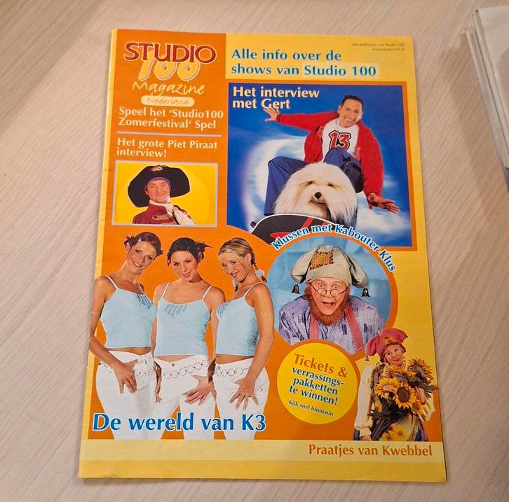 Studio 100 magazine 2003 Nederland, Boeken, Tijdschriften en Kranten, Nieuw, Ophalen of Verzenden