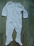 Pyjama pakje wit / roze bloemetjes maat 68, Kinderen en Baby's, Babykleding | Maat 68, Ophalen of Verzenden, Zo goed als nieuw
