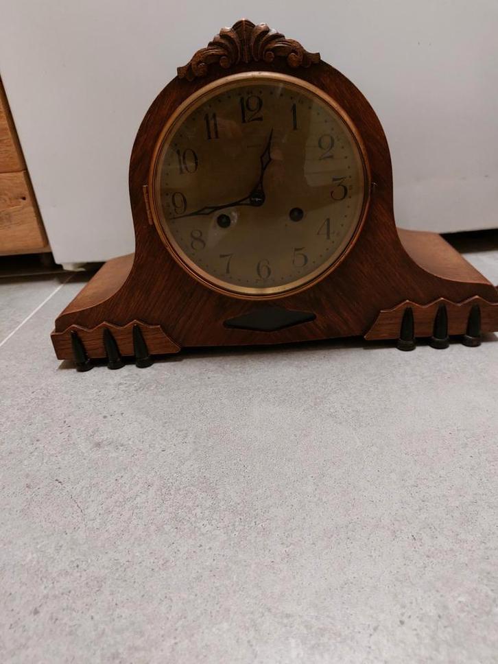 kiezle pendule klok 1920 ? art deco  Jugendstil, Antiek en Kunst, Antiek | Klokken, Ophalen of Verzenden