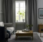 Ikea Vilborg Verduisterende Gordijnen - Grijs, 100 tot 150 cm, 200 cm of meer, Ophalen of Verzenden, Zo goed als nieuw