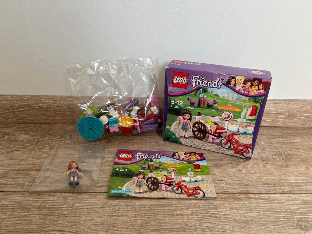 Lego Friends Olivia's Ice Cream Bike 41030 - Complete Set!, Ophalen of Verzenden, Nieuw, Complete set, Lego