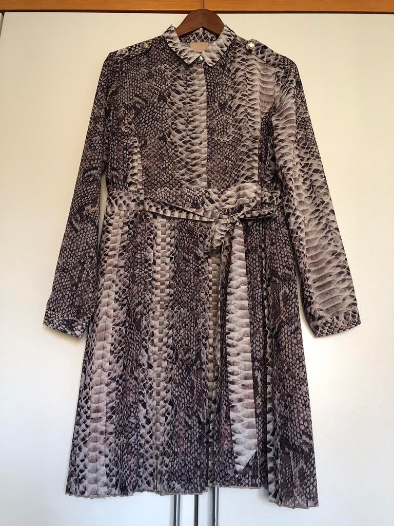 Jurk Josh V, Beige, Maat 42/44 (L), Ophalen of Verzenden, Knielengte