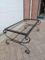Stalen tafelframe/ onderstel zwart 50x100x42h, Ophalen, Gebruikt, 50 tot 100 cm, 50 tot 100 cm