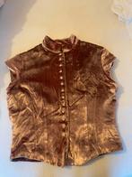 Uniek oudroze fluwelen tuniek (36), Ophalen of Verzenden, Zo goed als nieuw, Maat 36 (S), Roze