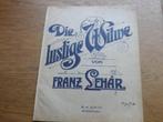 LEHÁR - DIE LUSTIGE WITWE, Ophalen of Verzenden, Gebruikt, Les of Cursus, Zang