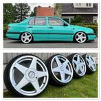 Azev A 8j 17inch velgen 4x100 185-35-17 vw golf gti g60, Gebruikt, Banden en Velgen, 17 inch, Personenwagen