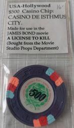 James Bond Casino Chip - A License to Kill, Ophalen of Verzenden