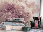 Fotobehang / Behang - Bloemen - Rozen - Roze Pioenrozen, 10 tot 25 m², Roze, Verzenden, Bloemen