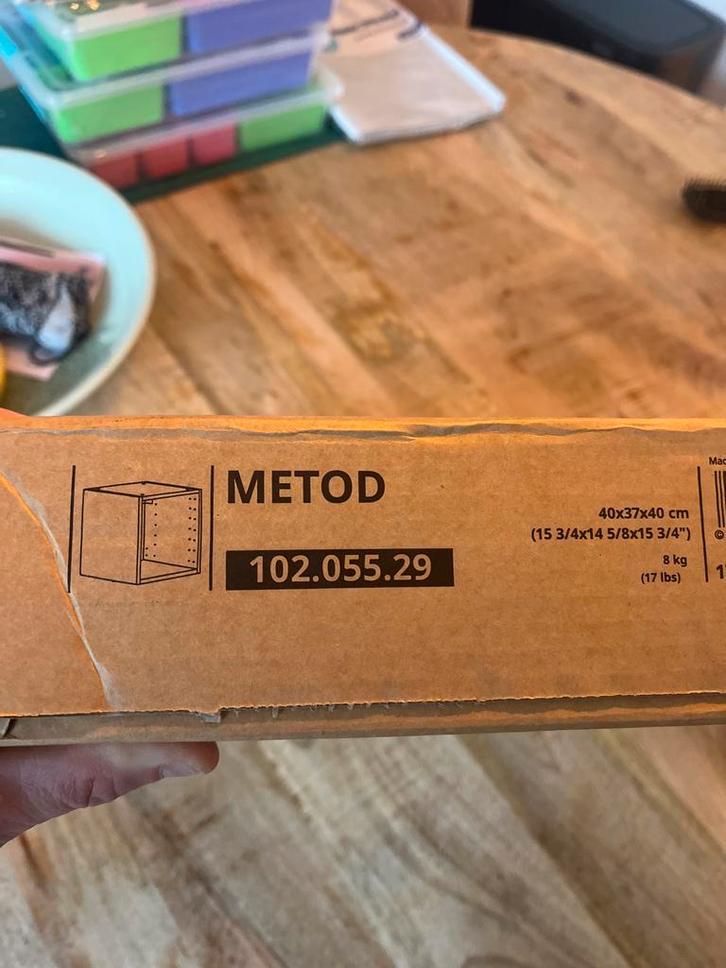 IKEA Metod kastje 40x37x40cm, Huis en Inrichting, Keuken | Keukenelementen, Nieuw, Minder dan 100 cm, Minder dan 50 cm, 25 tot 50 cm