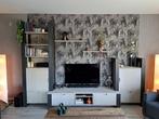 Wand/tv-meubel (grenen), Ophalen, Gebruikt, 200 cm of meer, Met deur(en)