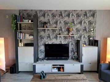 Wand/tv-meubel (grenen) beschikbaar voor biedingen