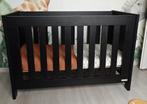 Interbaby ledikant Kopenhagen zwart, Ophalen, Zo goed als nieuw, Ledikant