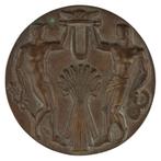 PENNING 1948 Pieter d'Hont : 50ste Jaarbeurs Utrecht, Verzenden, Brons, Nederland