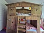 Steigerhouten stapelbed / hut / huisje, Ophalen of Verzenden, Gebruikt, Stapelbed