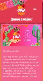 Pina - 31 mei - Maastricht, Tickets en Kaartjes