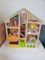 Mooi poppenhuis van Hape - incl veel accessoires, Kinderen en Baby's, Gebruikt, Ophalen