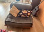 Donkere grijze Sklum, Huis en Inrichting, Banken | Sofa's en Chaises Longues, Ophalen, Gebruikt, Hout