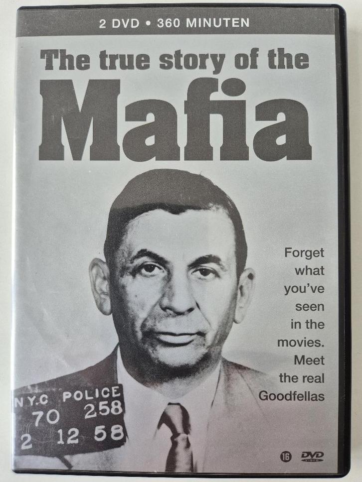 The True Story of the Mafia - 2-Disc, Cd's en Dvd's, Dvd's | Thrillers en Misdaad, Zo goed als nieuw, Detective en Krimi, Vanaf 16 jaar