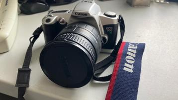Canon 500 EOS met Sigma 75-300m lens beschikbaar voor biedingen