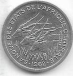 1  franc   1982  Centr. Afr. States. km. 8, Postzegels en Munten, Munten | Afrika, Ophalen of Verzenden, Losse munt, Overige landen