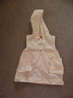 Goedkoop wit katoenen gecoate hoody jurkje BABY BALLOO mt 74, Gebruikt, Jurkje of Rokje, Ophalen of Verzenden, Baby Balloo