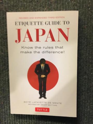 Etiquette guide to Japan ; Boye' LaFayette De Mente #Japan beschikbaar voor biedingen