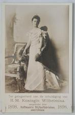 Kabinetfoto Koningin Wilhelmina 1898, Verzenden, Voor 1940, Gebruikt, Foto