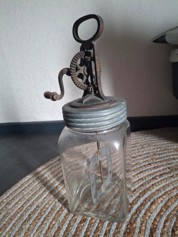 Antieke Botermaker - Handbediend, Antiek en Kunst, Antiek | Keukenbenodigdheden, Ophalen of Verzenden
