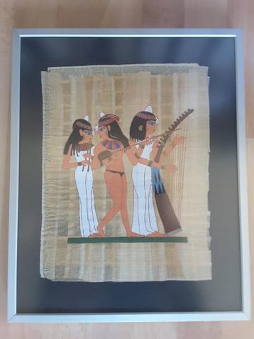 originele handgeschilderd papyrus beschikbaar voor biedingen