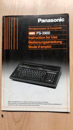 Handleiding voor Panasonic FS-3000 msc computer duits, Computers en Software, Vintage Computers, Ophalen of Verzenden