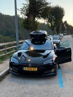 Orginele Tesla Model S Dakdragers voor glazendak met doos, Ophalen, Gebruikt