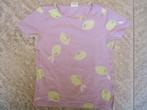 Hema lila T-shirt met citroenen maat 98 / 104 shirt, Kinderen en Baby's, Kinderkleding | Maat 98, Meisje, Ophalen of Verzenden