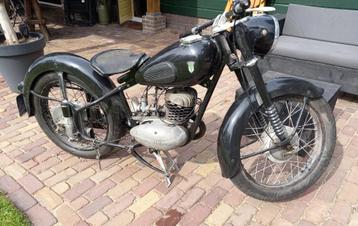 DKW RT 175 uit 1954 met kenteken compleet project beschikbaar voor biedingen