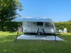 Knaus Südwind 420 QD, Mover/Thule luifel, bj. 2009., Caravans en Kamperen, Caravans, Disselslot, Treinzit, Particulier, 4 tot 5 meter