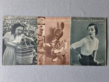 Maandblad handwerken 1951 beschikbaar voor biedingen