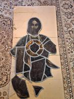 Antiek glas-in-lood raam - Religieus / Jezus - klein defect, Ophalen
